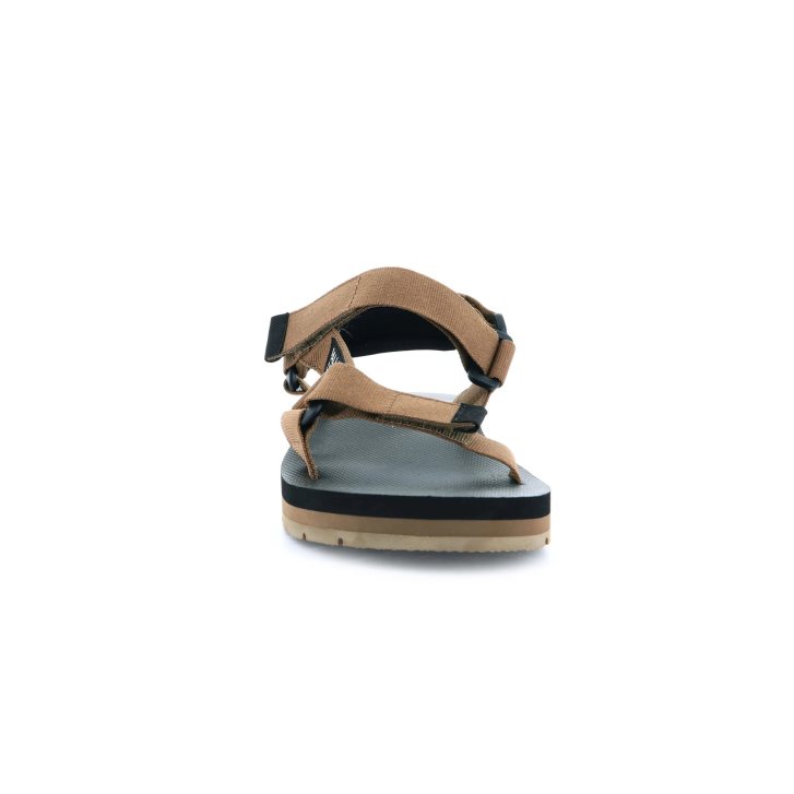 Palladium Outdoorsy Urbanity Women's Sandals Brown | UK M967-VRS